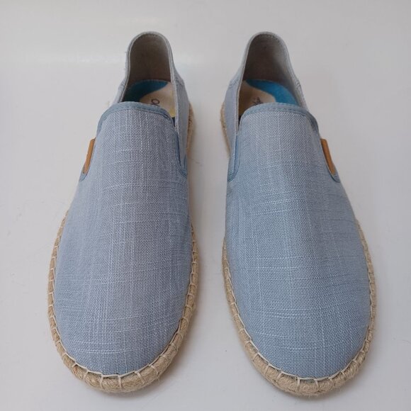 Olu Kai Shoes Kaula Pa'a Kapa Convertible Espadrille Flats Womens US 9.5 - Picture 3 of 16